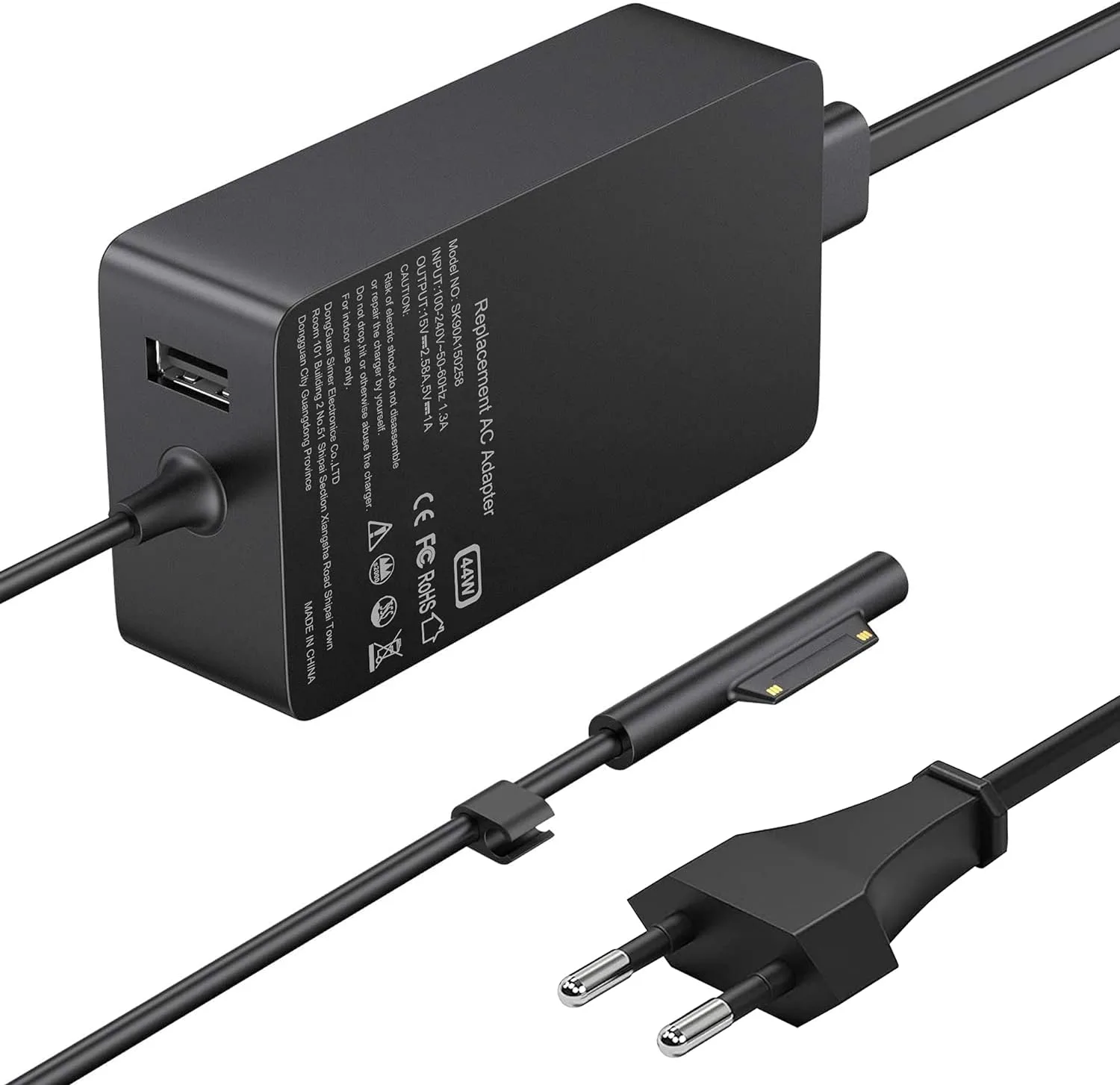 Replacement AC Adapter for Surface Pro