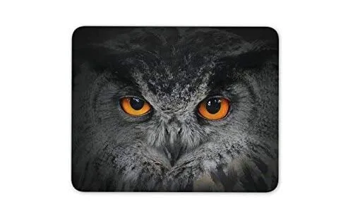 Owl Eyes Rubber Mouse Mat (235x196x5mm)
